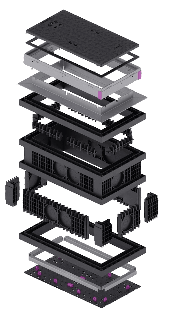 FODIS Box exploded view